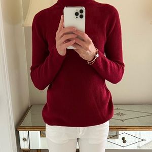 S’ MaxMara wool sweater, cherry/burgundy color, size XS (good for S also)